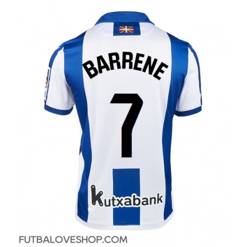 Dres Real Sociedad Ander Barrenetxea #7 Domáci 2024-25 Krátky Rukáv